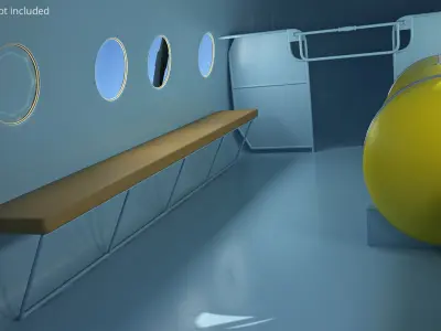  Assault Transport Helicopter Camo Rigged for Maya 