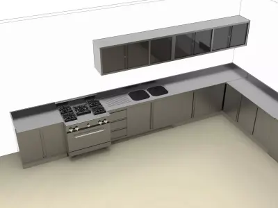 Kitchen 82 3D model