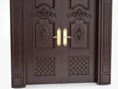 Double Door 03 3D model