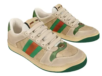 GUCCI screener GG casual  sneaker 3D model