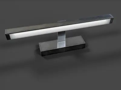 Bathroom Wall Light V02 - Low Poly Low-poly 3D model