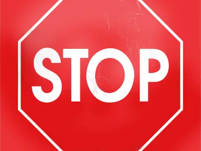 Sign Stop Max2011 3D model