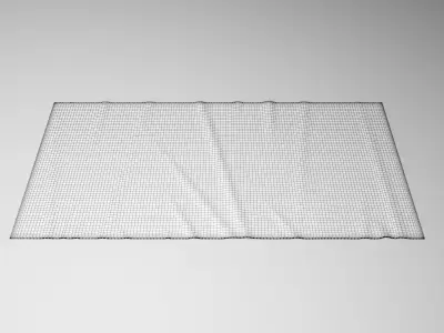 Contemporary Carpet - Rug 02 3D model