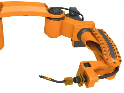 Industrial Robot Arm 3D model