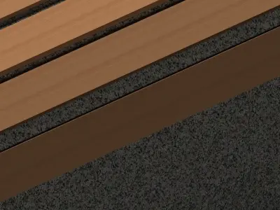 bench marble  3D model