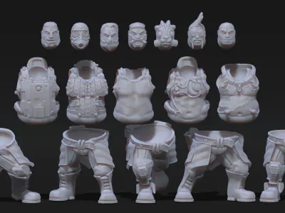 Cyberzerkers - Jotunn 3D print model