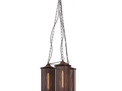 Hanging Lamp LOFT HOUSE P-111 3D model