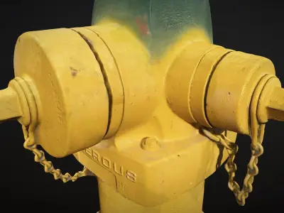 Fire Hydrant 3D model