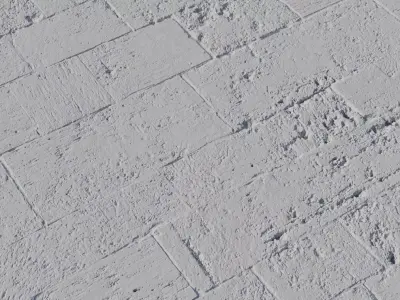 Weathered Travertine Slab PBR Texture  Texture