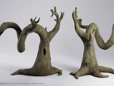 Stylized Tree - 3D model 3D model