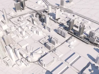 Miami 3D model 3D model