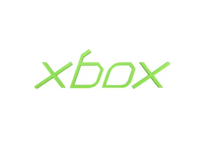 Xbox 2000 Logo v1 001 Free low-poly 3D model