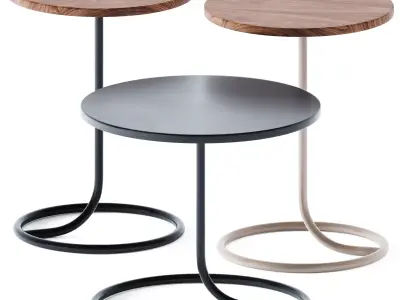 Side Tables L-IOT by Lande 3D model