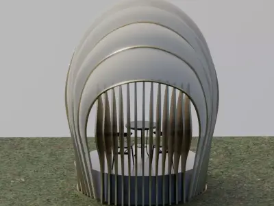 The Ladys Gazebo 3D model