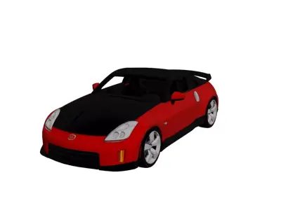 Nissan 350Z Sports Coupe Street Performance Car Model 3D model