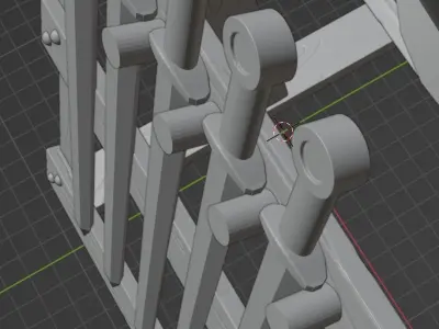 Gondor Weapon Rack 3D print model