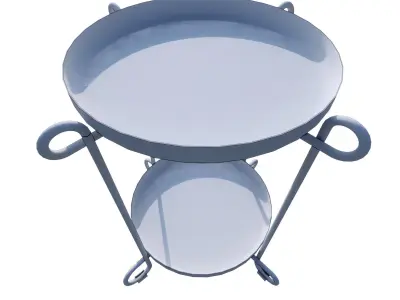 IKEA LIVELYCKE Tray Table Low-poly 3D model