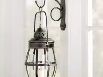 Bull Gala Light Tall Iron Wall Sconce 3D model