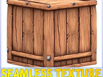 Stylized Wood Seamless Texture Texture 24