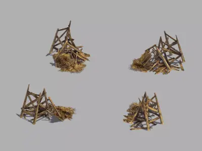 Broken - Watch Tower 03 3D model