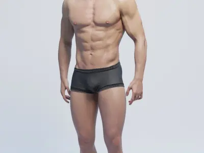 Man Unity Unreal 3D model
