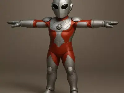 SilvanUltra - the 3d model for your  actions 3D model