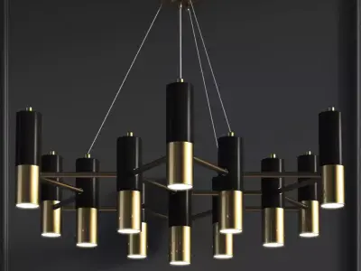 Chandelier Favorite 1600 13P Ultra Favorite 3D model