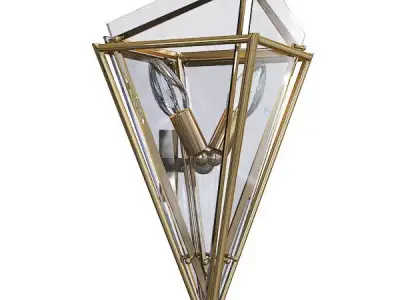 Troy Epic Wall Sconce Low-poly 3D model