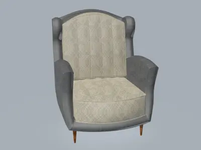 Wilson Armchair 3D model