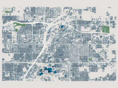 Las Vegas City Nevada United States 3D model