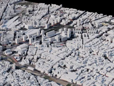 Malaga - Spain 3D model