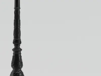 Lamp 168 street park 3D model