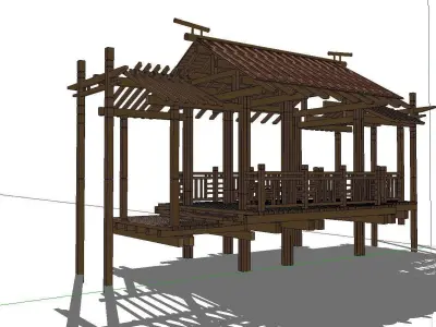 Creative Design-Holiday Cabin-011 3D model