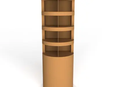 Point of Sale Cardboard Display Stand Texture