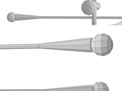 Suspendu KAIA NUEVO low poly 3d model Low-poly 3D model