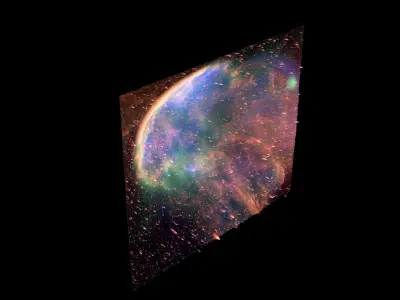 Jellyfish Nebula 3D model
