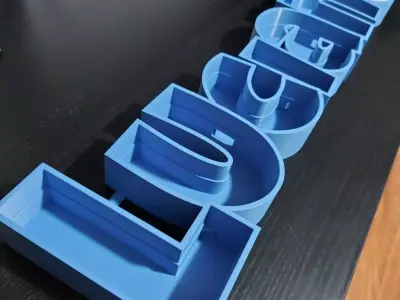 Luciano LIGHT MARQUEE 3D print model