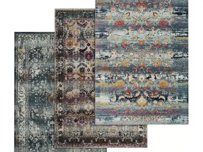 Rug Set 61 3D model