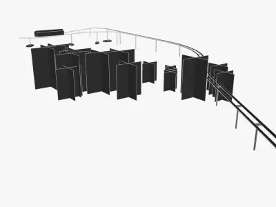 Monorail by Jupiters Low-poly 3D model