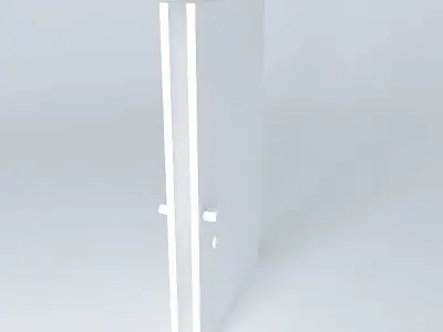 White doors Free 3D model