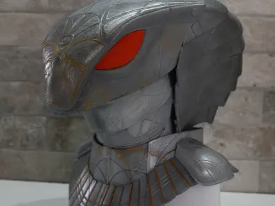 Stargate Serpent Guard Cosplay 3D print model 3D print model