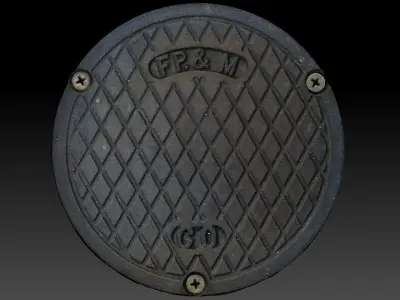 FP and M Utility Cover 3D model