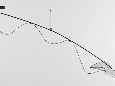 VELA 1 design for glass umbrella 3D model