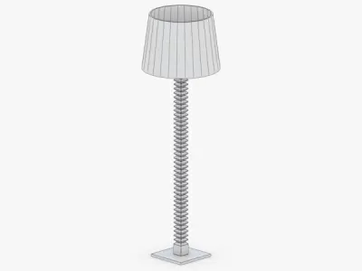 1434 - Floor Lamp Low-poly 3D model