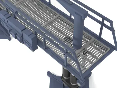 Death Star Hangar Bay Bridge 1-6 scale Hottoys 3D print model