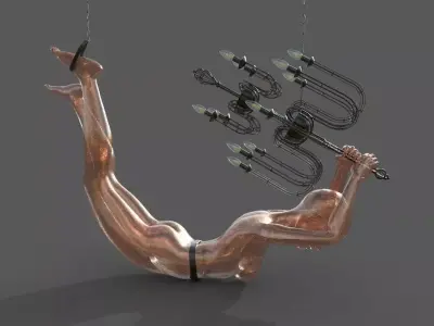 Limbo Chandelier 1 3D model
