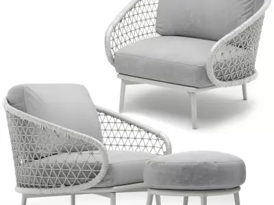 DreamSeat Cuddle Armchair 3D model