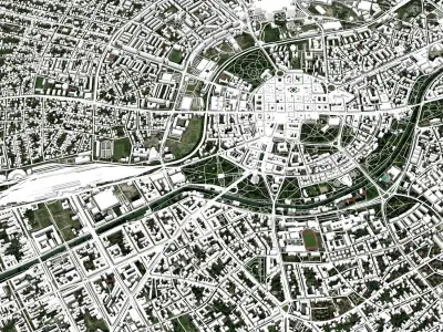 Cityscape Timisoara Romania 3D model