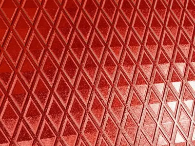Red Metal Painted PBR Seamless Texture