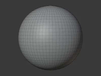 Planet Earth Hologram Sci-Fi 3D Model Low-poly 3D model